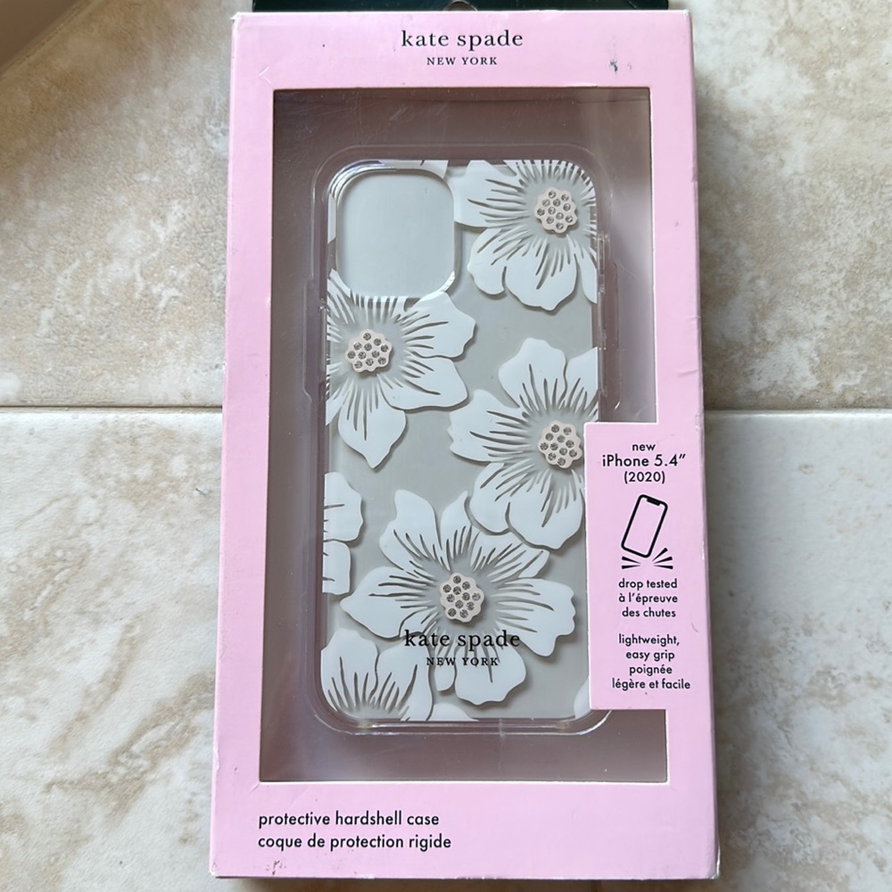 Kate spade hardshell iphone 12 mini case new